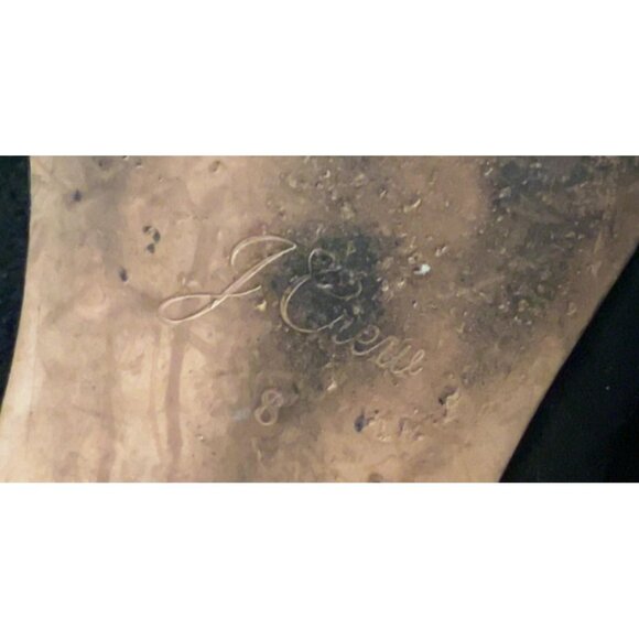 J.Crew faux‎ suede black bow mules Size 8 - Picture 6 of 6